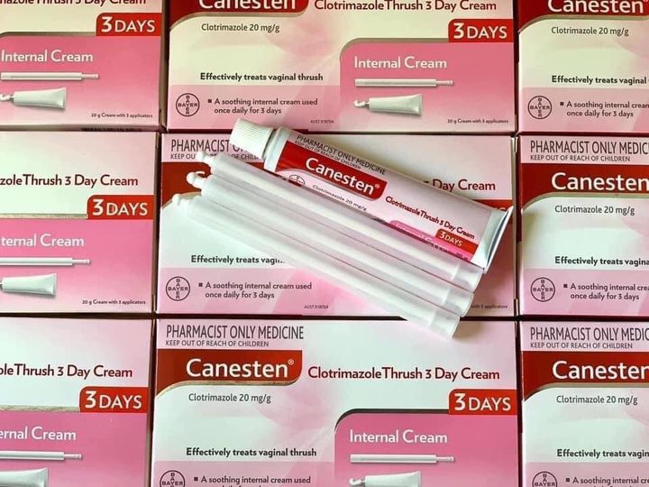 Giới thiệu kem phụ khoa Canesten của Úc.