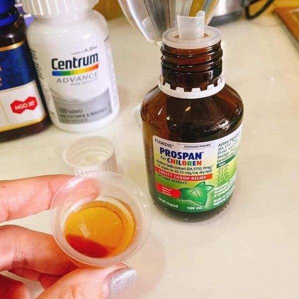 Công dụng của Siro ho Prospan của Úc 100ml