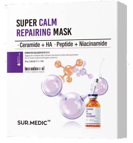 Mặt nạ Sur.Medic Super Calm Repairing Mask phục hồi da