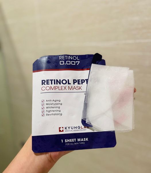 Công dụng của mặt nạ Retinol Peptide Complex Mask