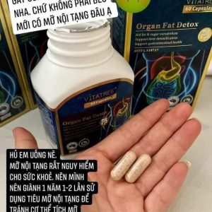 Giới thiệu Vitatree Organ Fat Detox Úc