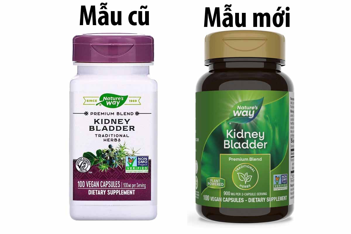 Nature’s Way Kidney Bladder mẫu mới