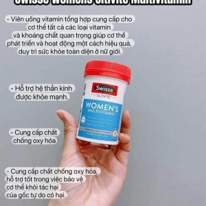 Swisse Women's Ultivite 50 có công dụng gì?