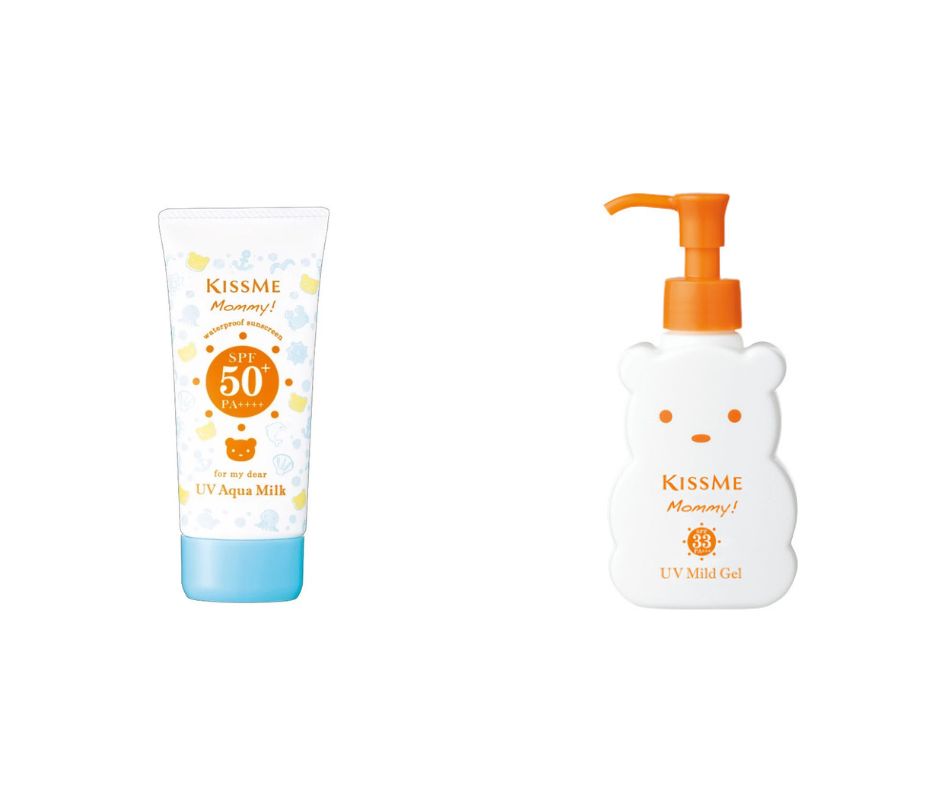 Kem chống nắng Kiss Me Mommy cho mẹ và bé 50g, 100ml