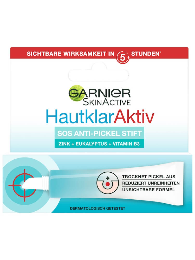 Kem trị mụn Garnier Hautklar Aktiv của Đức 10ml