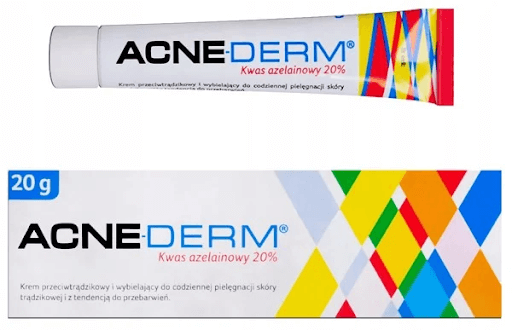 Kem trị mụn, mờ thâm Acne-Derm Kwas Azelainowy 20% 20g