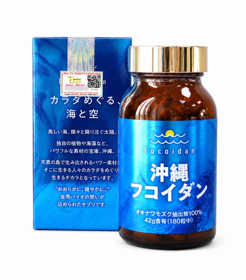 Viên uống tảo Fucoidan Okinawa 180 viên