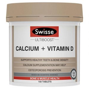 Viên uống Canxi Swisse Calcium and Vitamin D của Úc