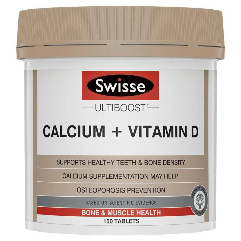 Viên uống Canxi Swisse Calcium and Vitamin D của Úc