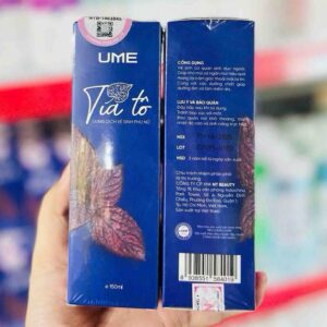 Dung Dịch Vệ Sinh Phụ Nữ UME Tía Tô 150ml