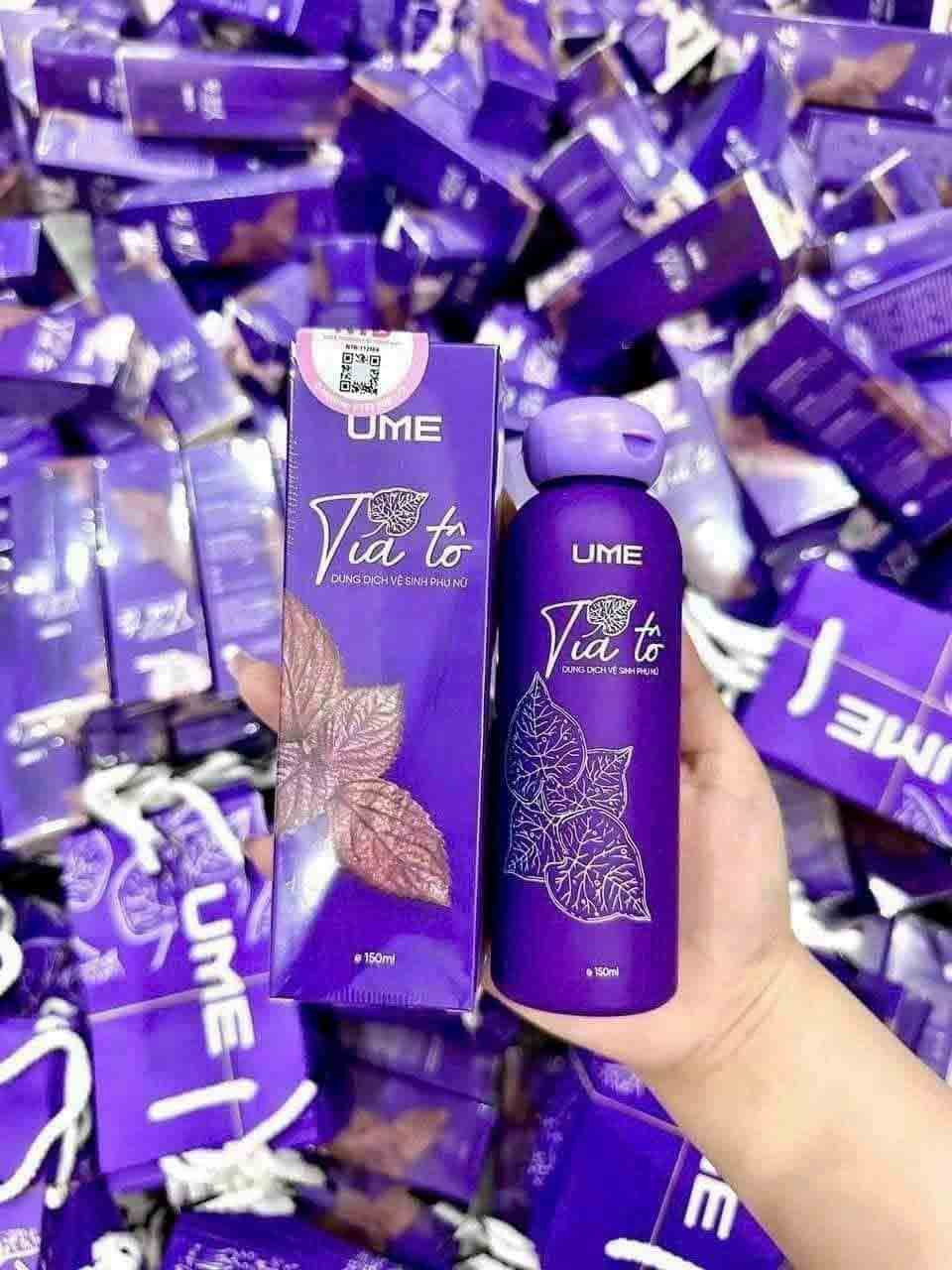 Dung dịch vệ sinh Ngọc Trinh lá tía tô