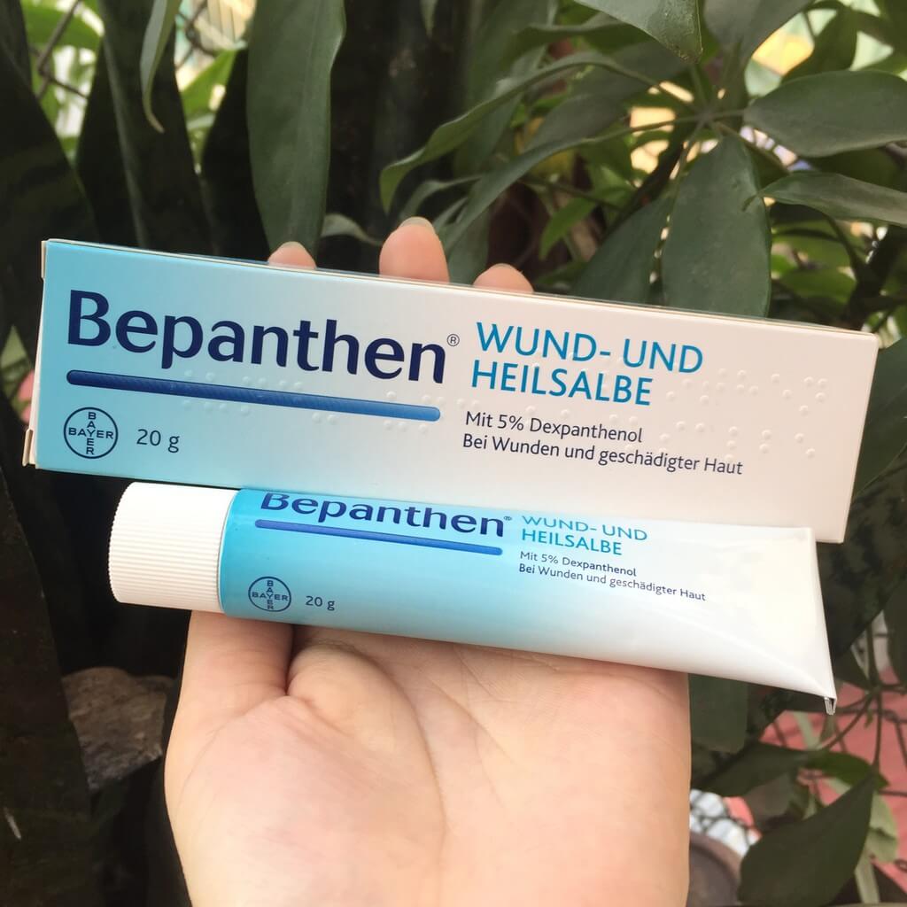 Công dụng kem chống hăm Bepanthen Đức