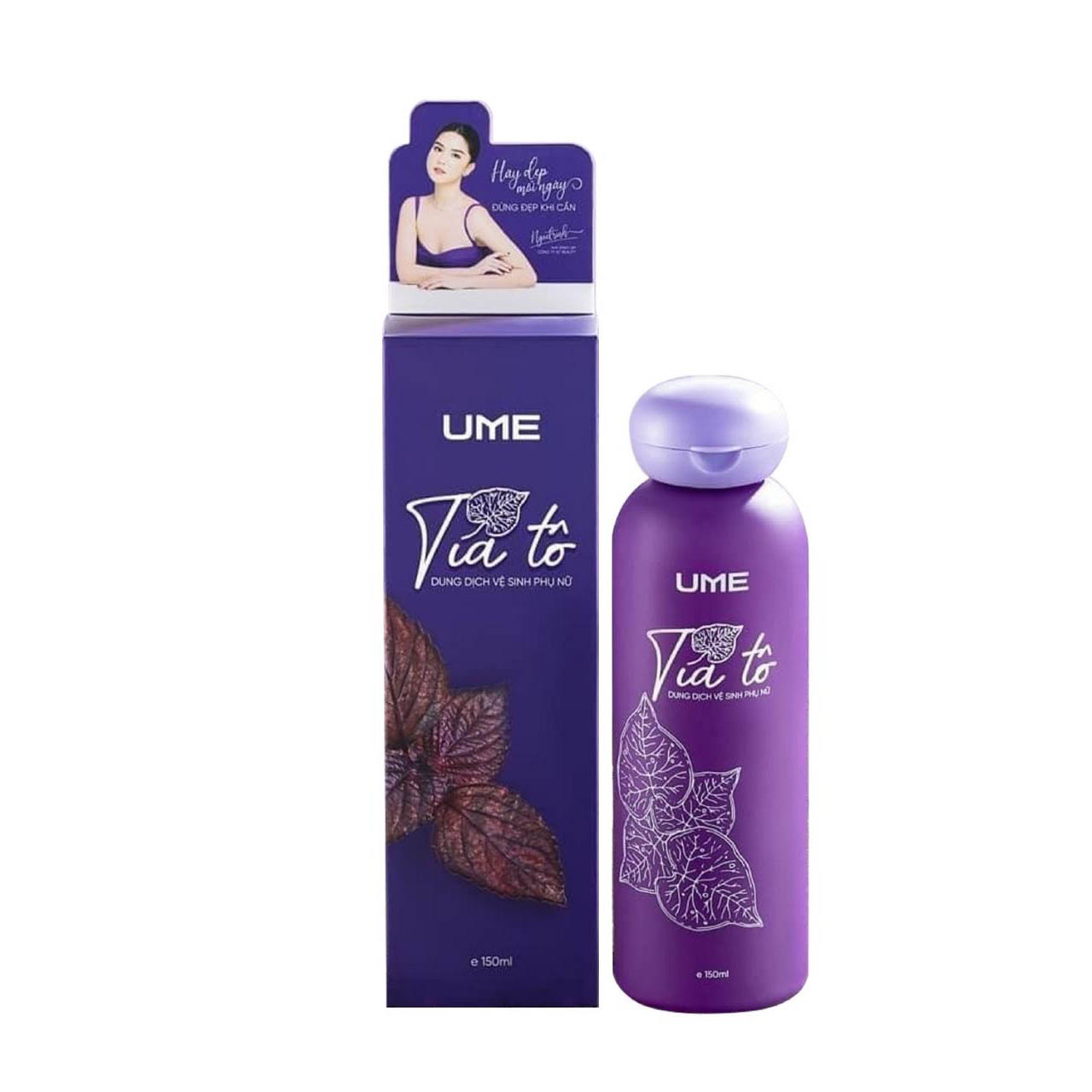 Dung dich ve sinh phu nu Ume Tia To 150ml Viet Nam ho tro lam sa