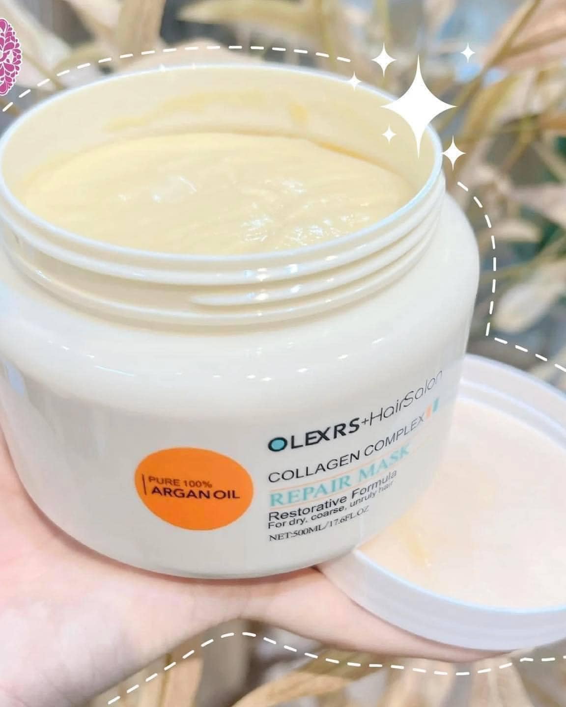 Kem Ủ Tóc Olexrs Collagen Complex 500ml Chính Hãng - Ảnh 3