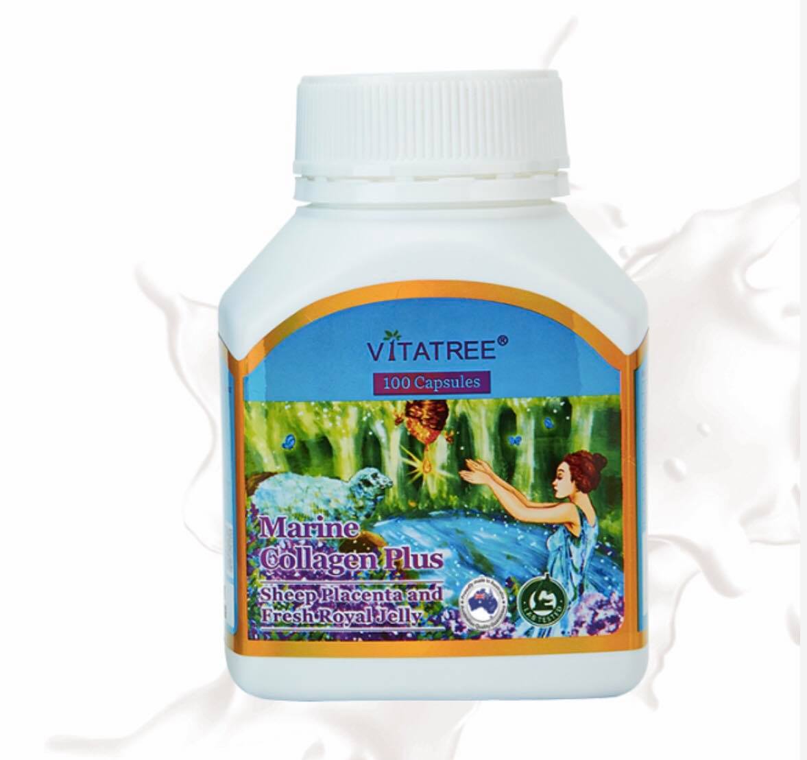 Viên Uống Collagen Vitatree Marine Plus Úc Chính Hãng 100 Viên