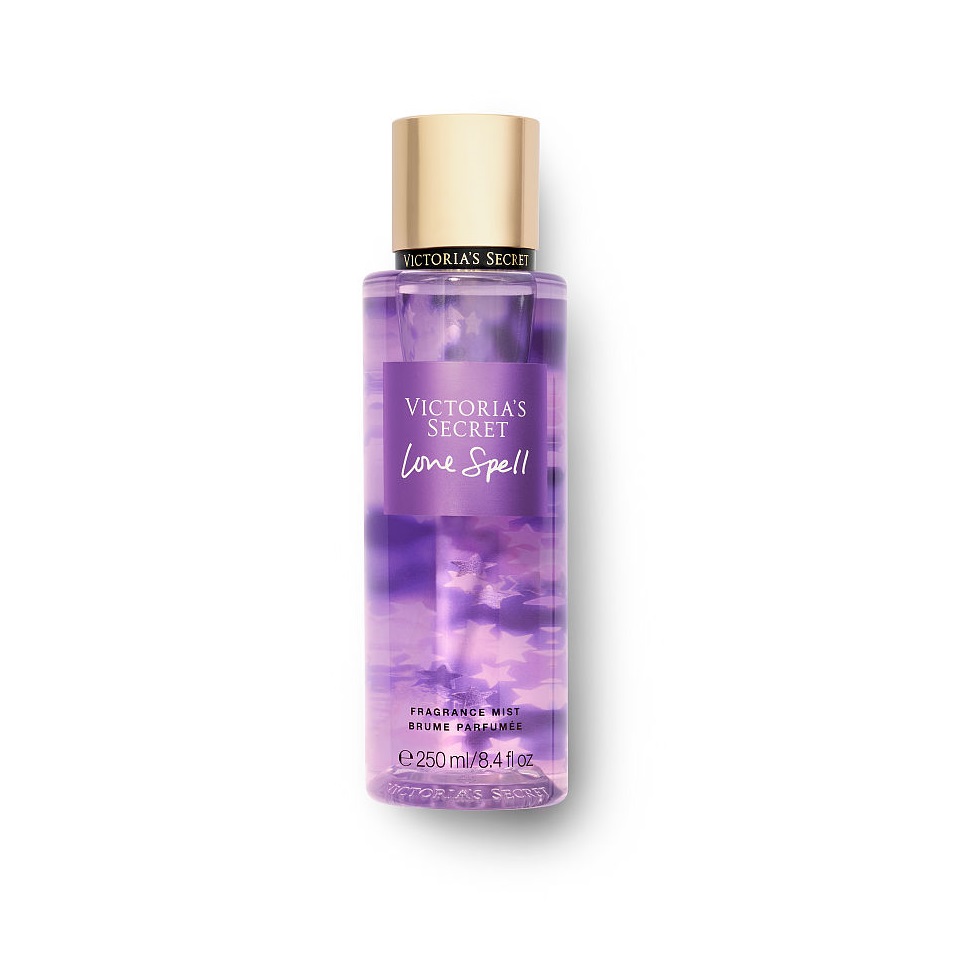 Body Mist Victoria Secret màu tím (Love Spell)