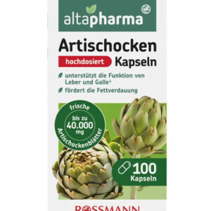 Viên uống Bổ Gan Artischocken Kapseln Altapharma mẫu mới