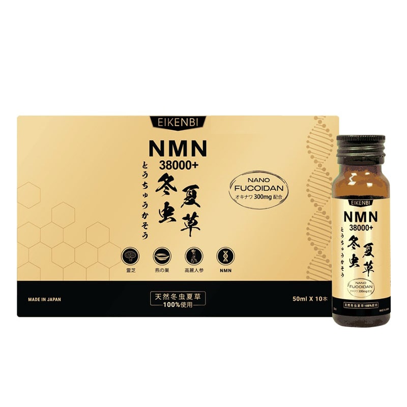Nước uống NMN 38000+ Eikenbi đông trung hạ thảo mẫu mới