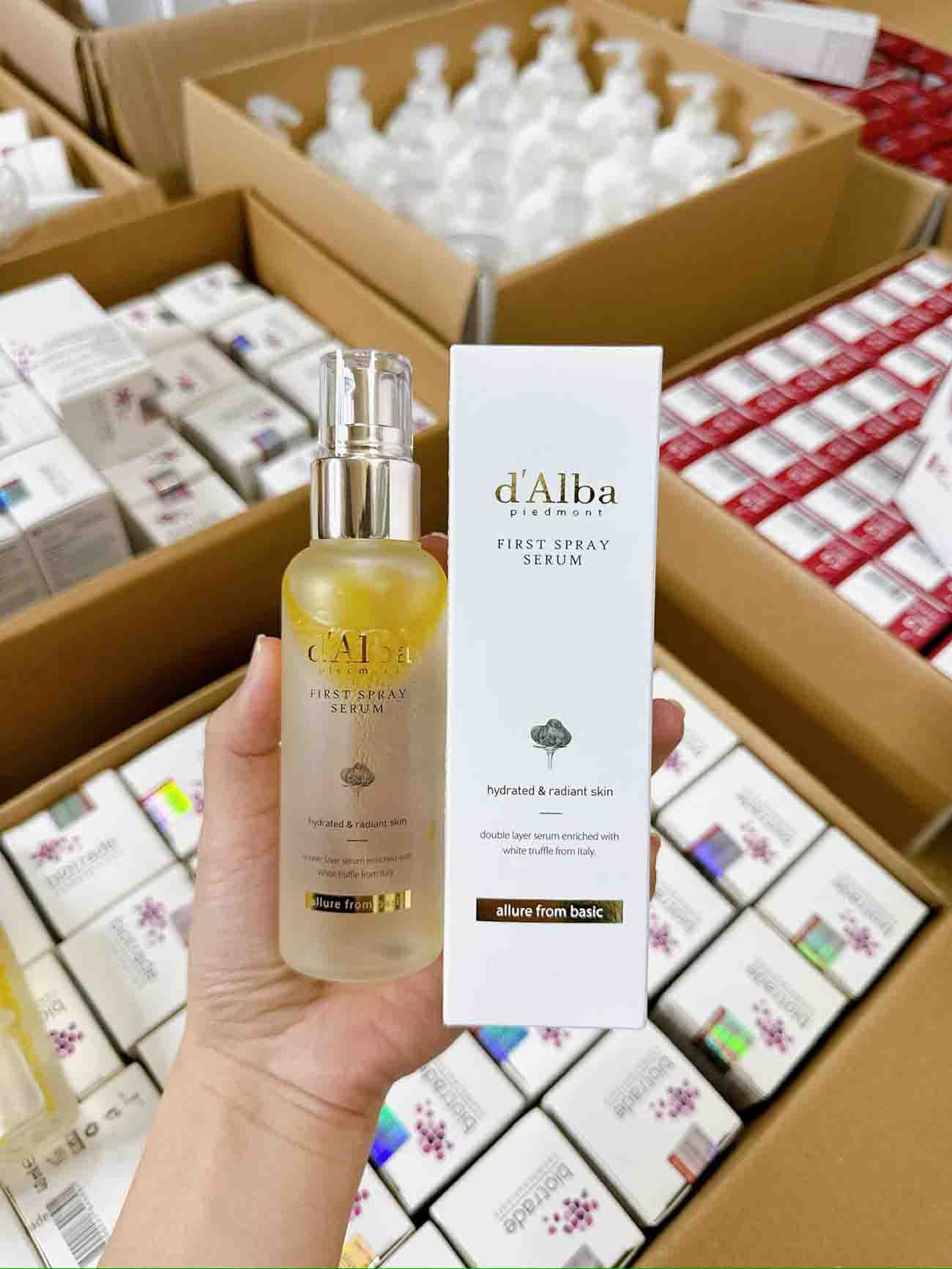 xịt khoáng d alba mẫu mới