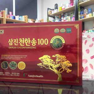 Tinh dầu thông đỏ Samjin Cheonhansong Hàn Quốc Chính Hãng 120 viên