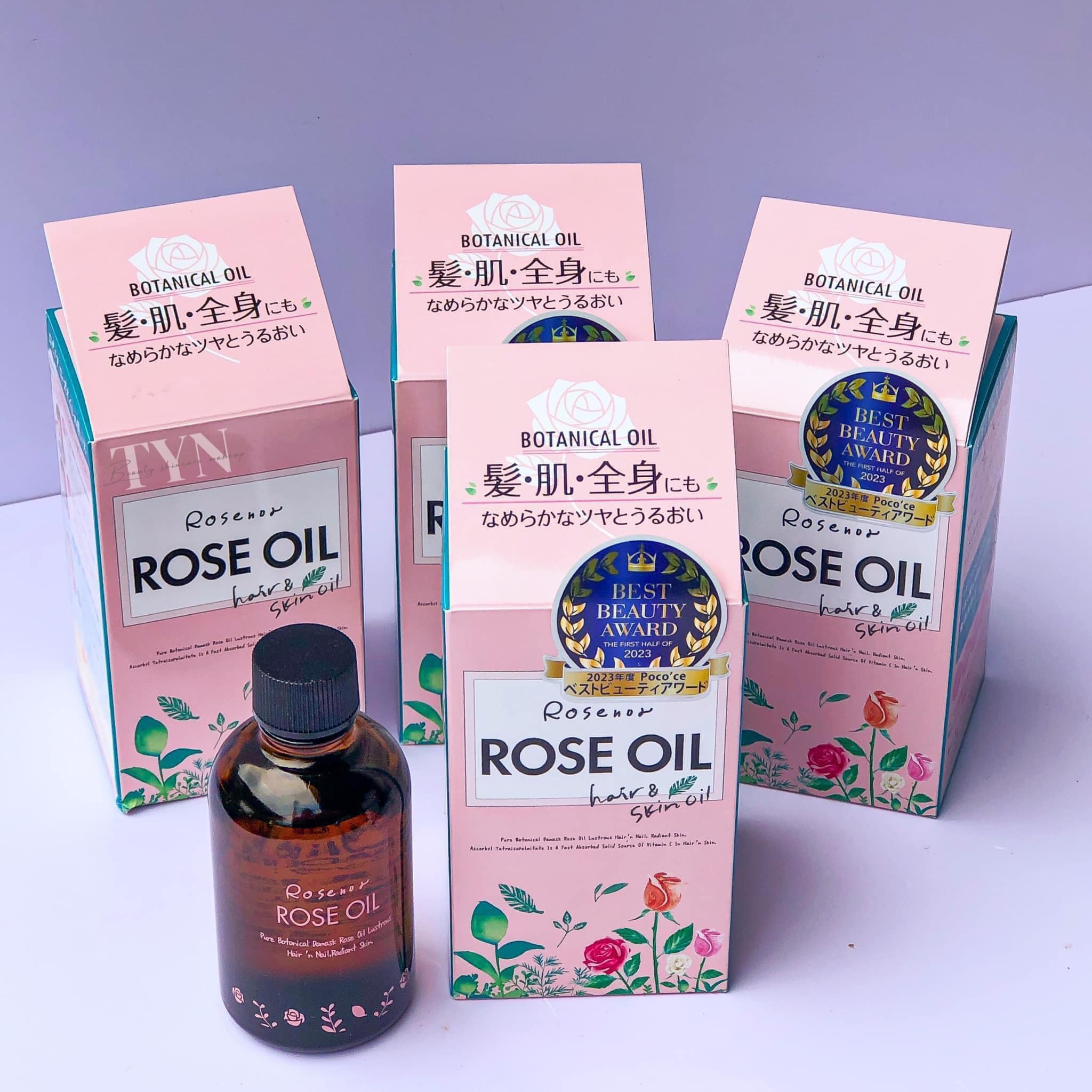 rose oil for hair