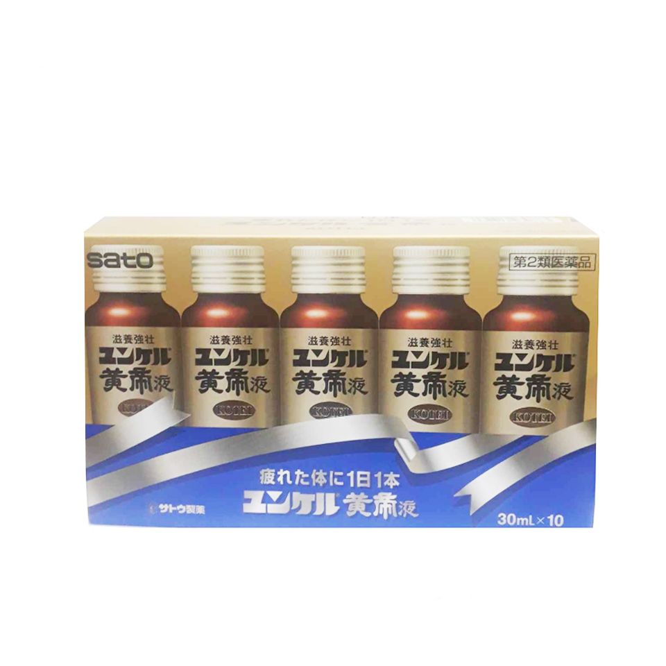 Nước uống tăng lực Sato Yunker Fanti Kotei 10 chai x 30ml