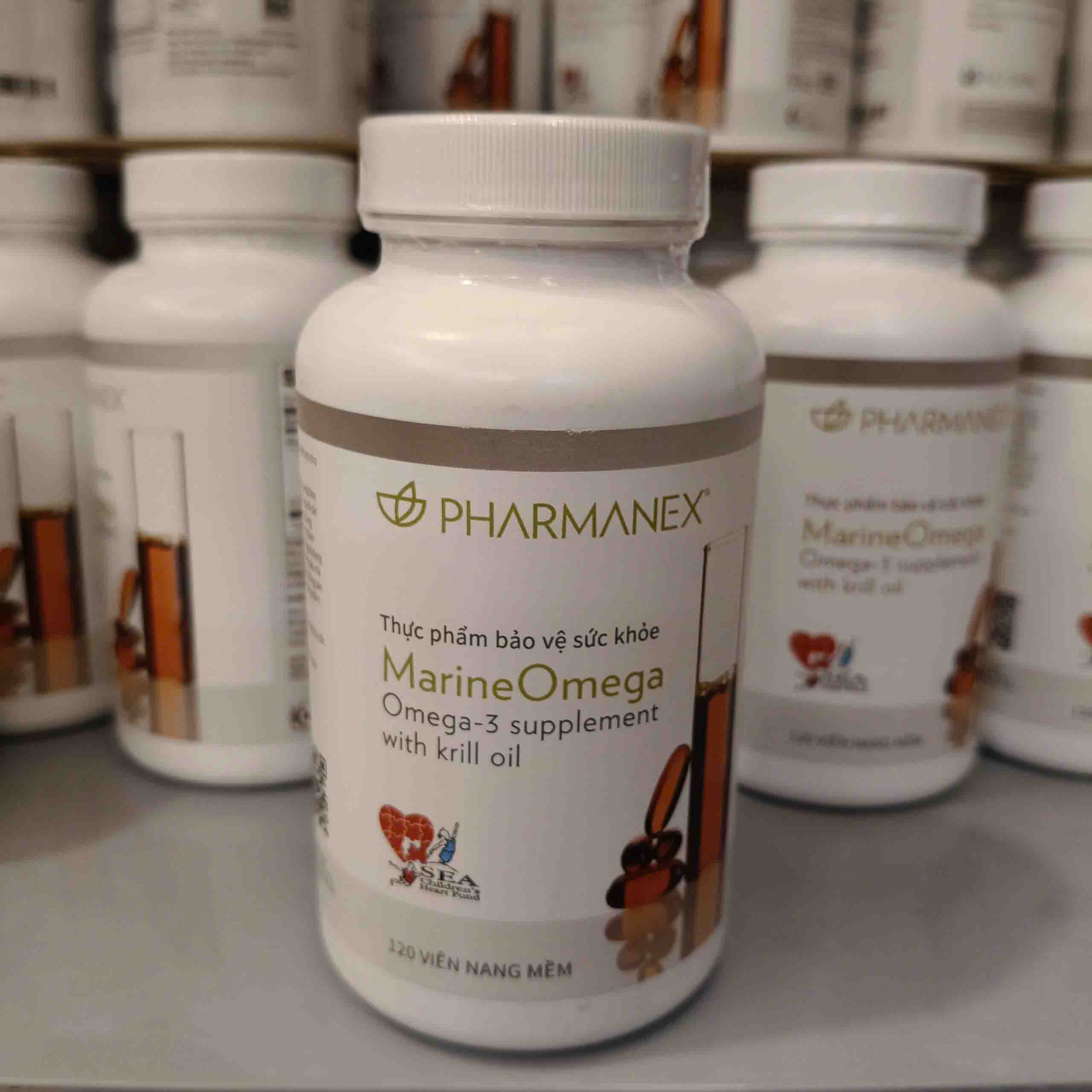 Viên uống dầu nhuyễn thể Nuskin Marine Omega 120 viên