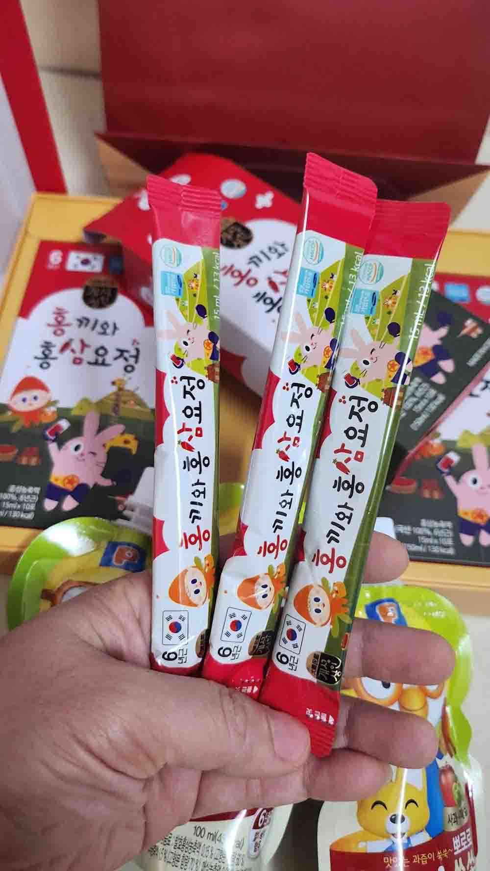 hồng sâm trẻ em hongki