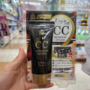 Kem nền trang điểm chống nắng CC Mineral Cream Tiara Girl Nhật Bản