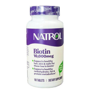 Viên Uống Hỗ Trợ Mọc Tóc Natrol Biotin Beauty mỹ mẫu mới