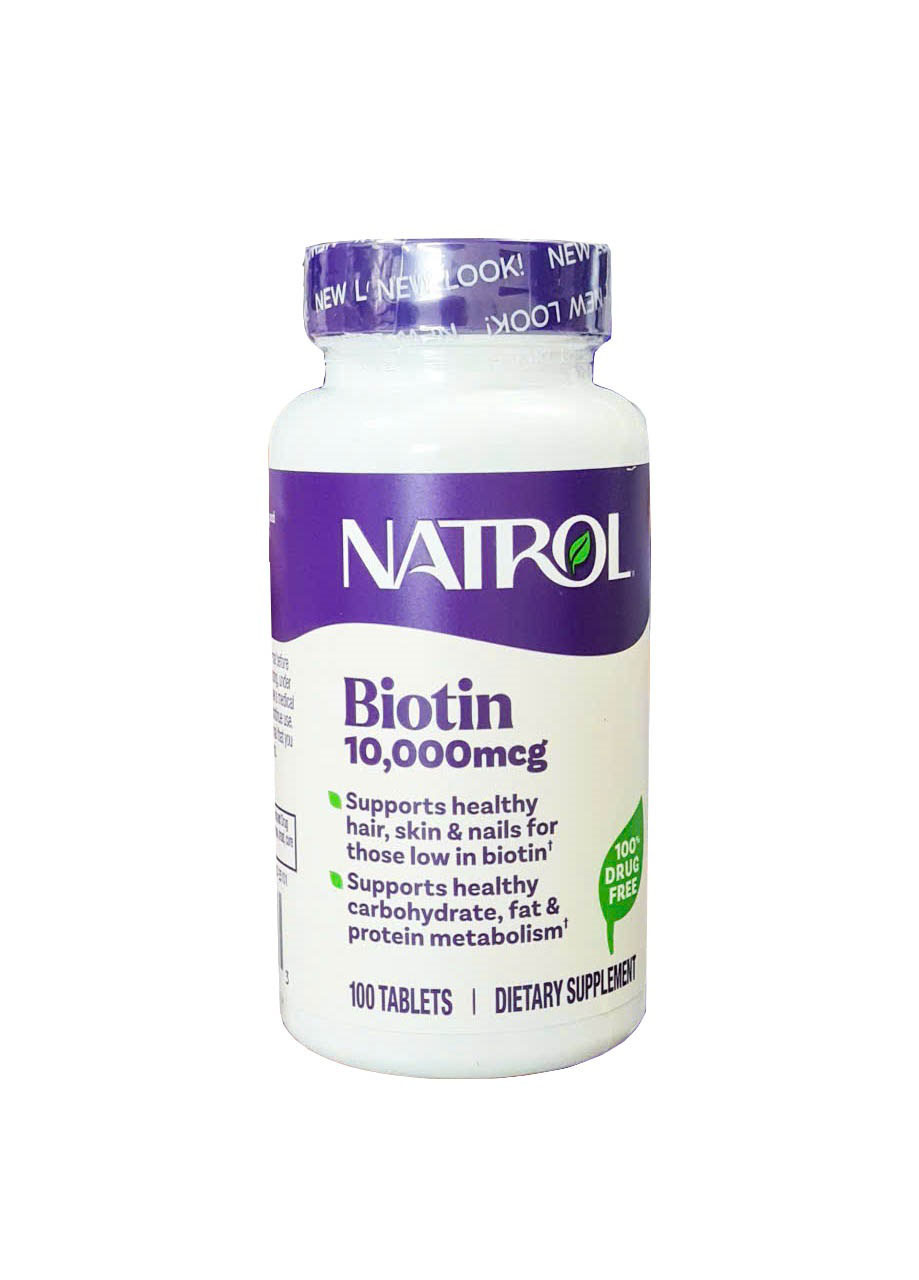 Viên Uống Hỗ Trợ Mọc Tóc Natrol Biotin Beauty mỹ mẫu mới