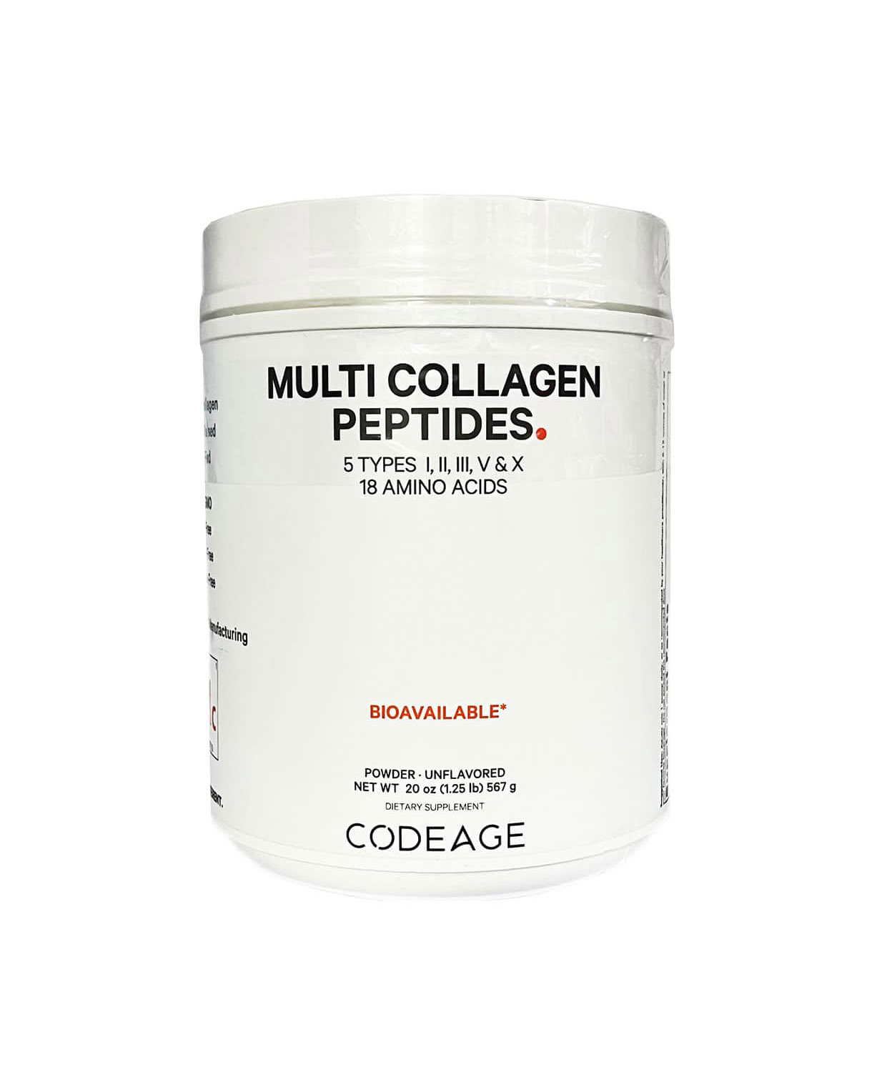 multi collagen peptides powder