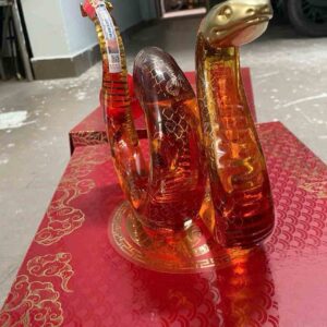 Rượu con rắn vàng Doha 750ml