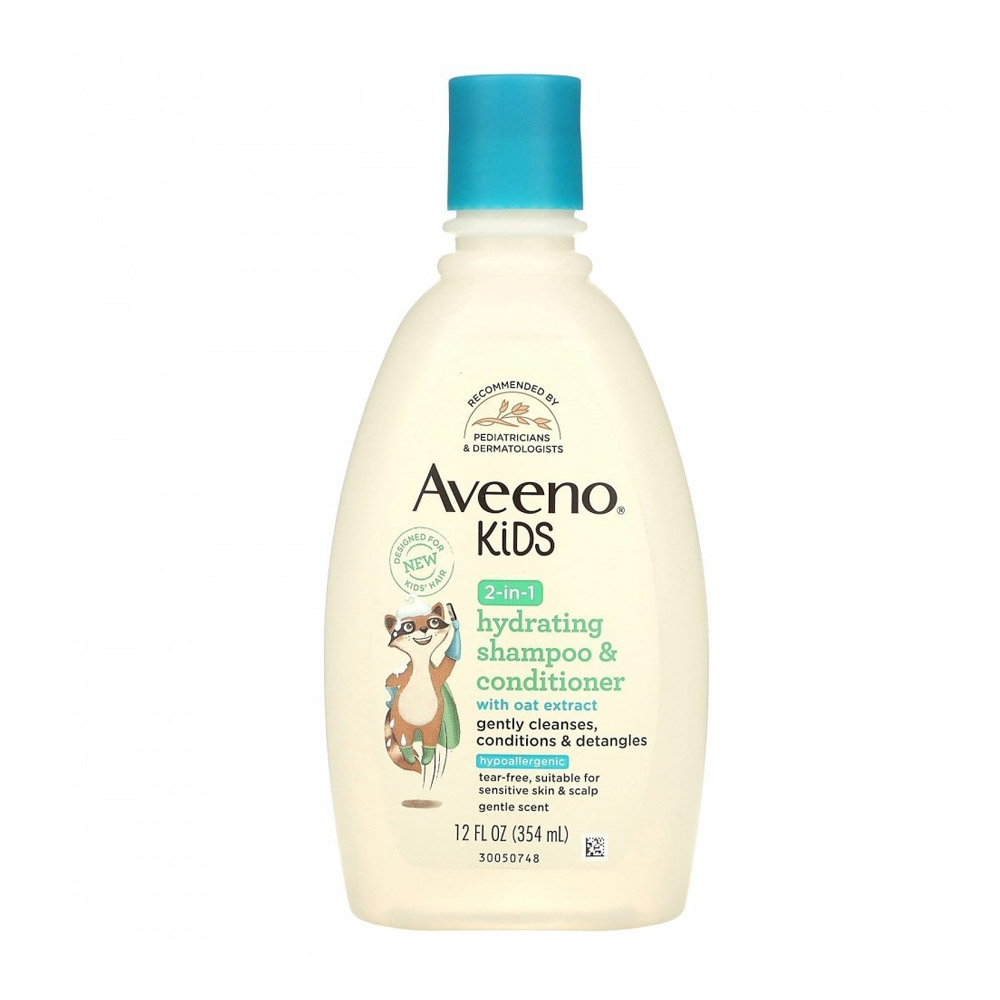 dầu gội cho bé Aveeno Kids Shampoo 2in1
