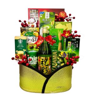 giỏ quà tết bánh kẹo QTBK13