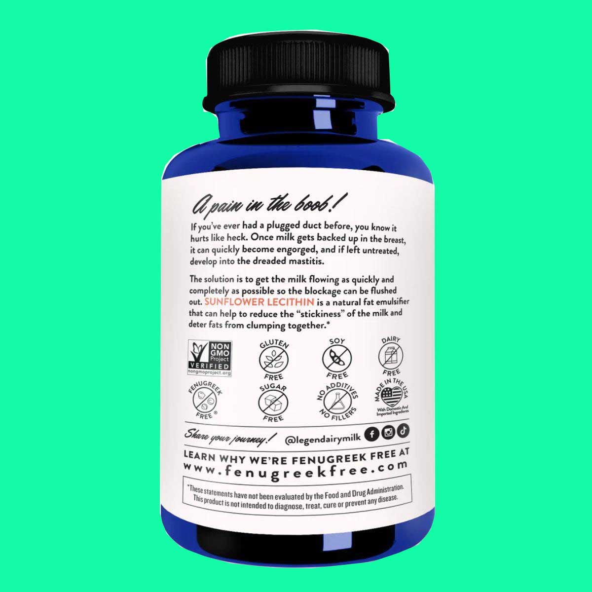legendairy milk sunflower lecithin