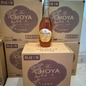 the choya single year japanese ume fruit liqueur