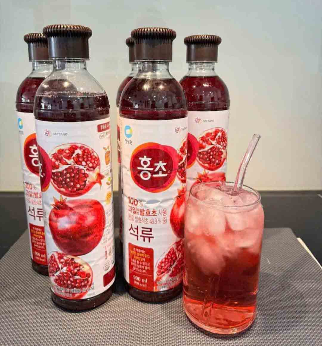 Nước uống giấm lựu Hàn Quốc