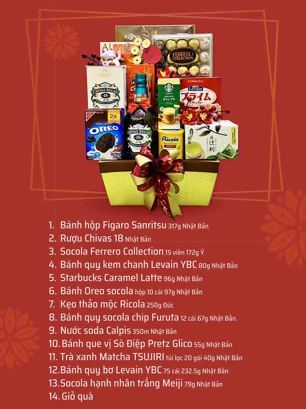 giỏ quả tết QTBK30