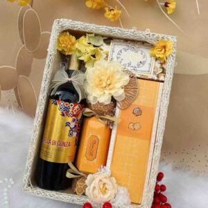 hộp quà gỗ tết qtbk75