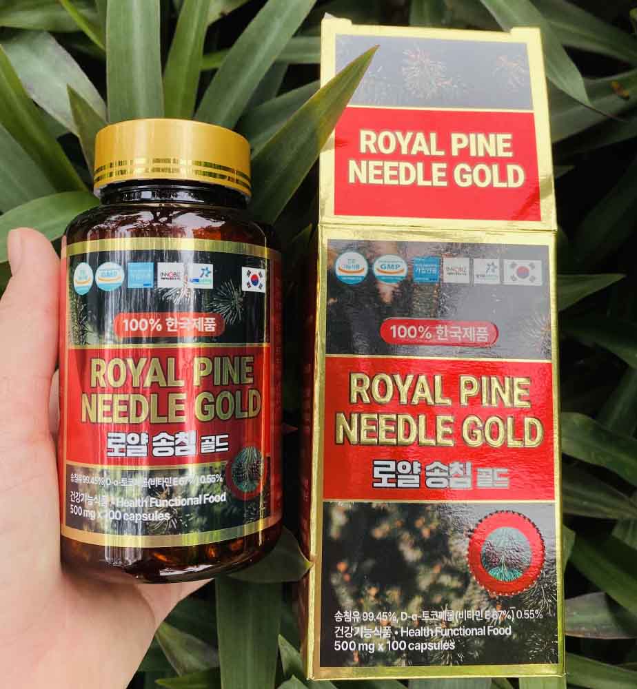 viên dầu thông đỏ Royal Pine Needle Gold