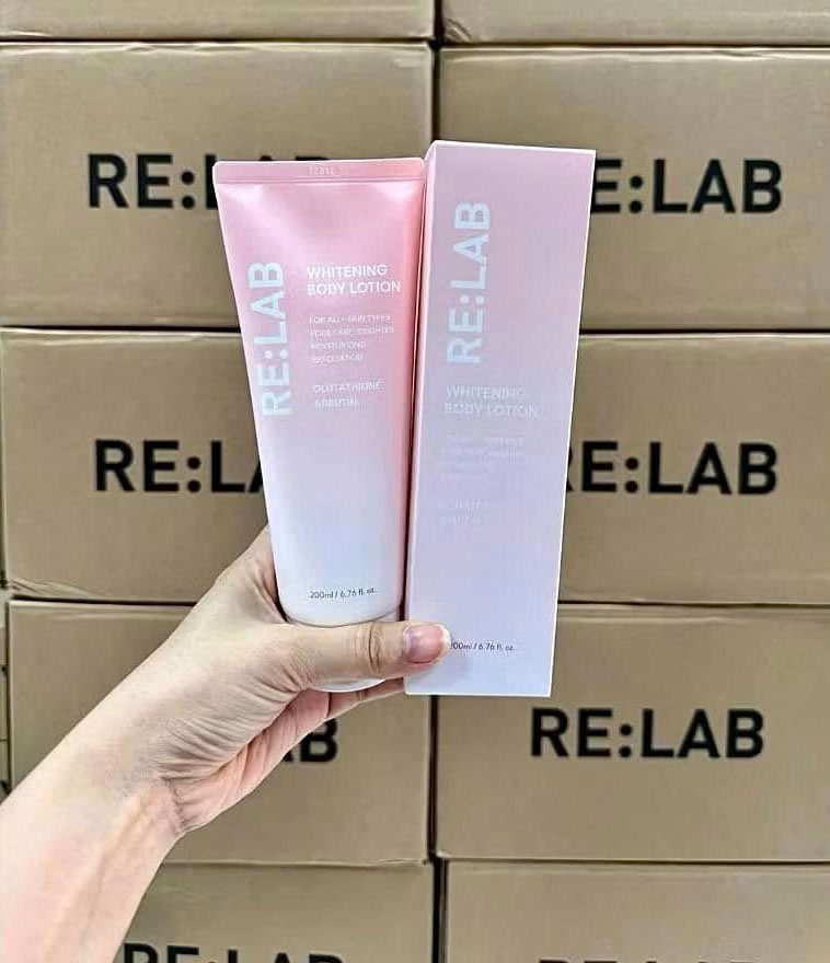 Body Relab Whitening Body Lotion Hàn Quốc