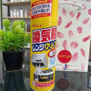 Chai xịt khử mảng bám dầu mỡ Rinrei Nhật Bản 330ml