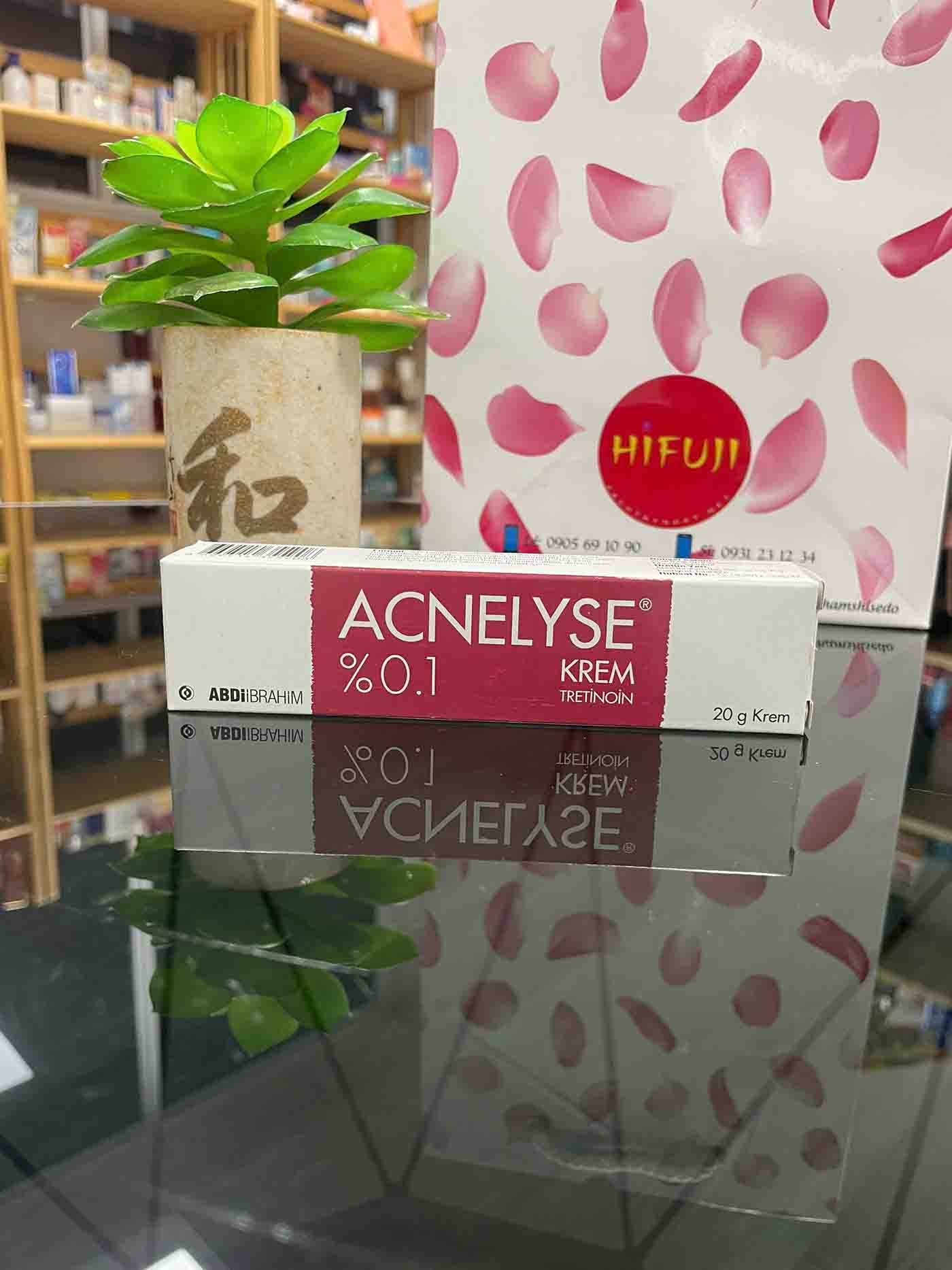 Kem hỗ trợ giảm mụn Tretinoin Acnelyse Thổ Nhĩ Kỳ 20g