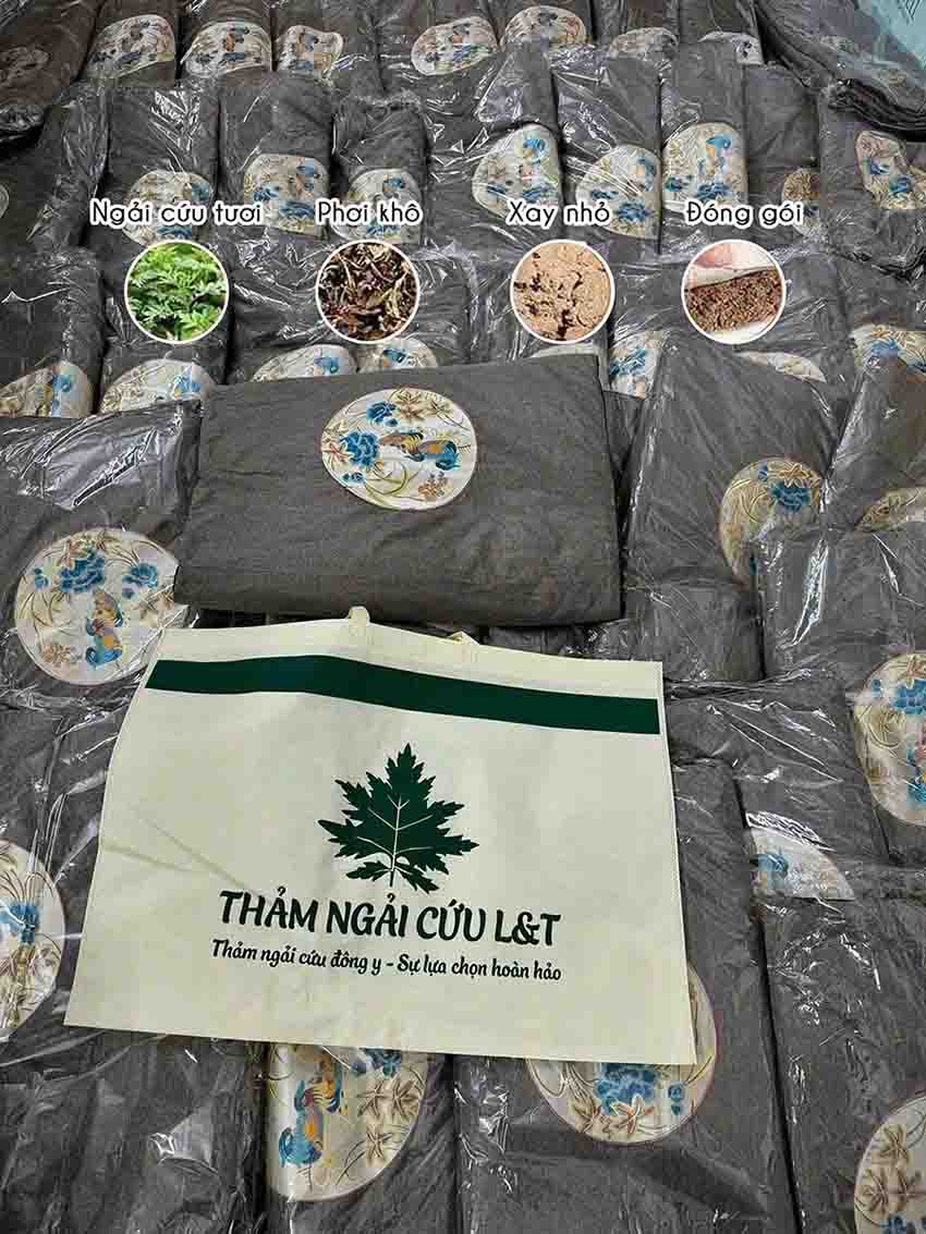 Thảm ngải cứu đông y L&T