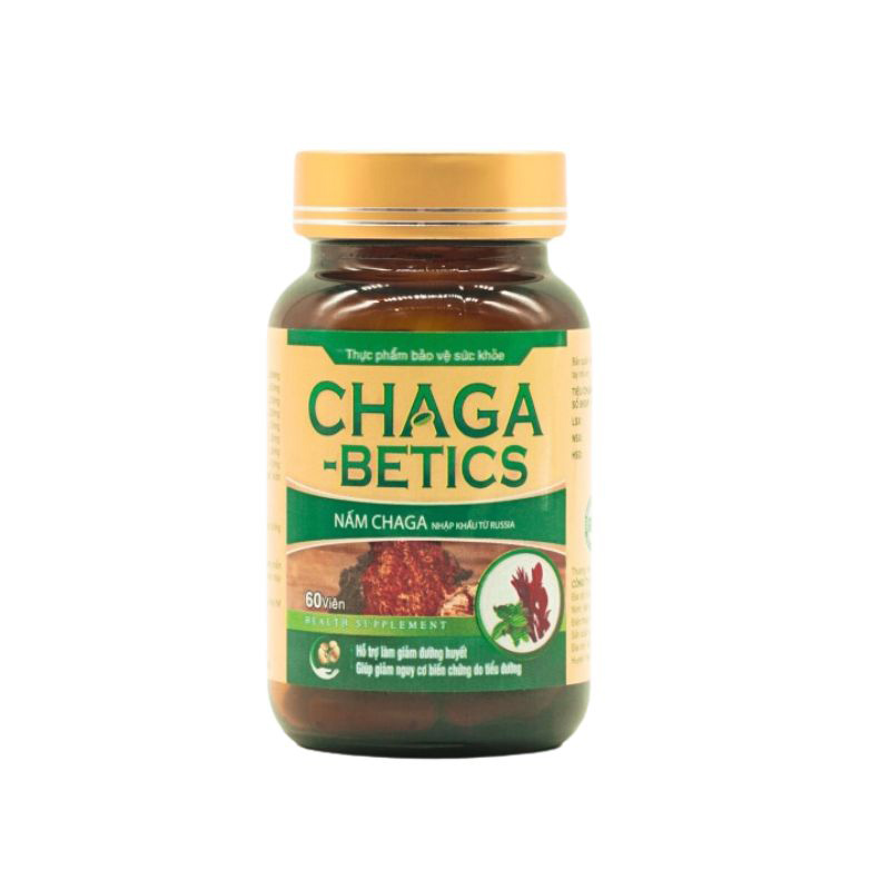 cân bằng đường huyết Chaga Betics Gold