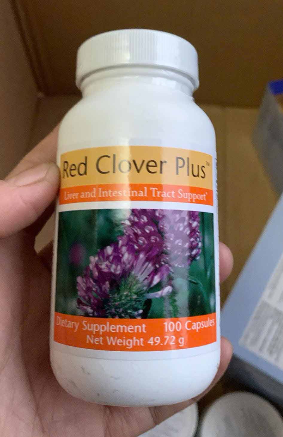 red clover plus tăng cường chức năng gan