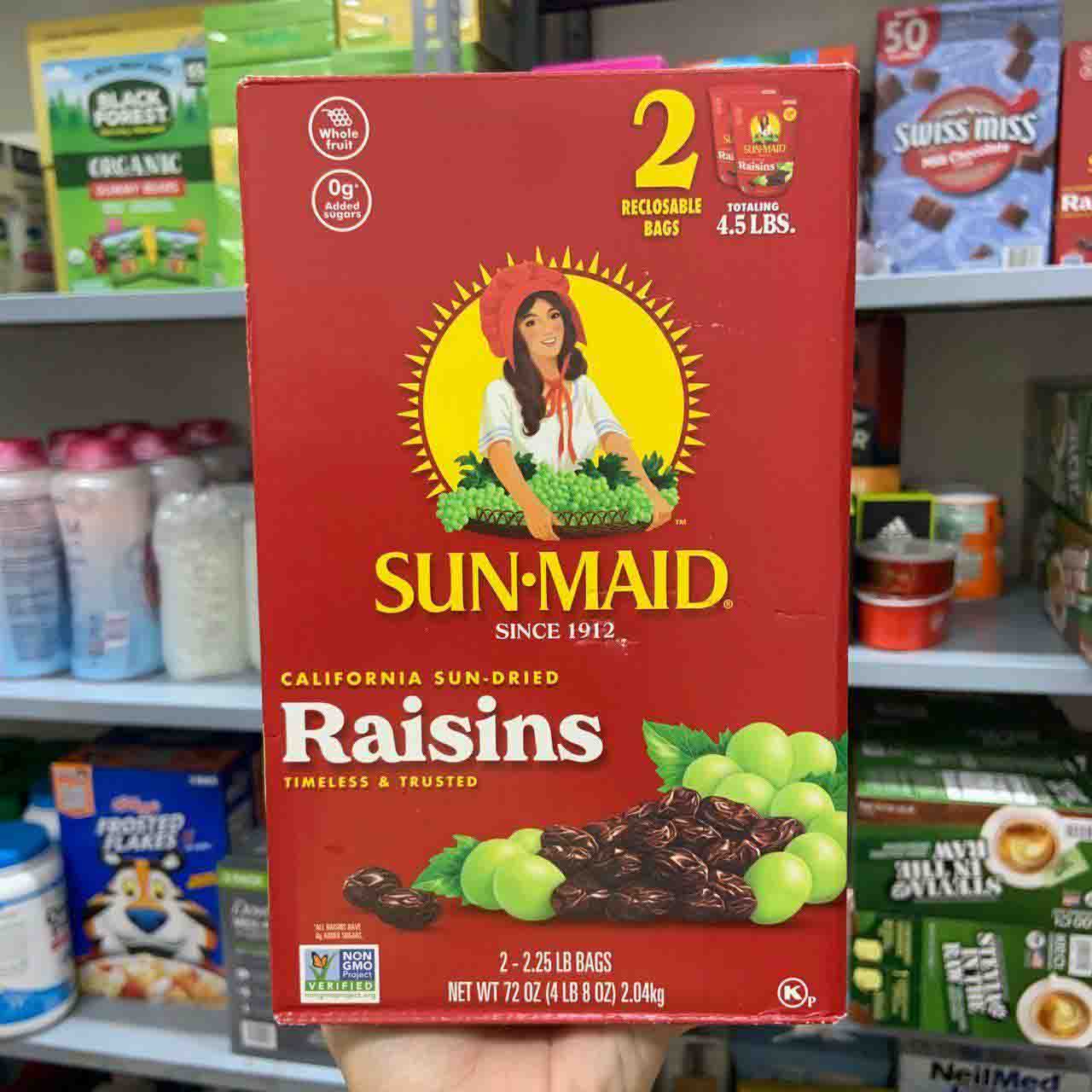 Nho khô Sun Maid Organic Raisins
