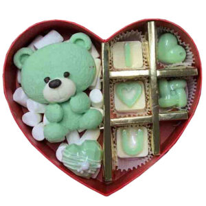 hộp chocolate valentine hình gấu