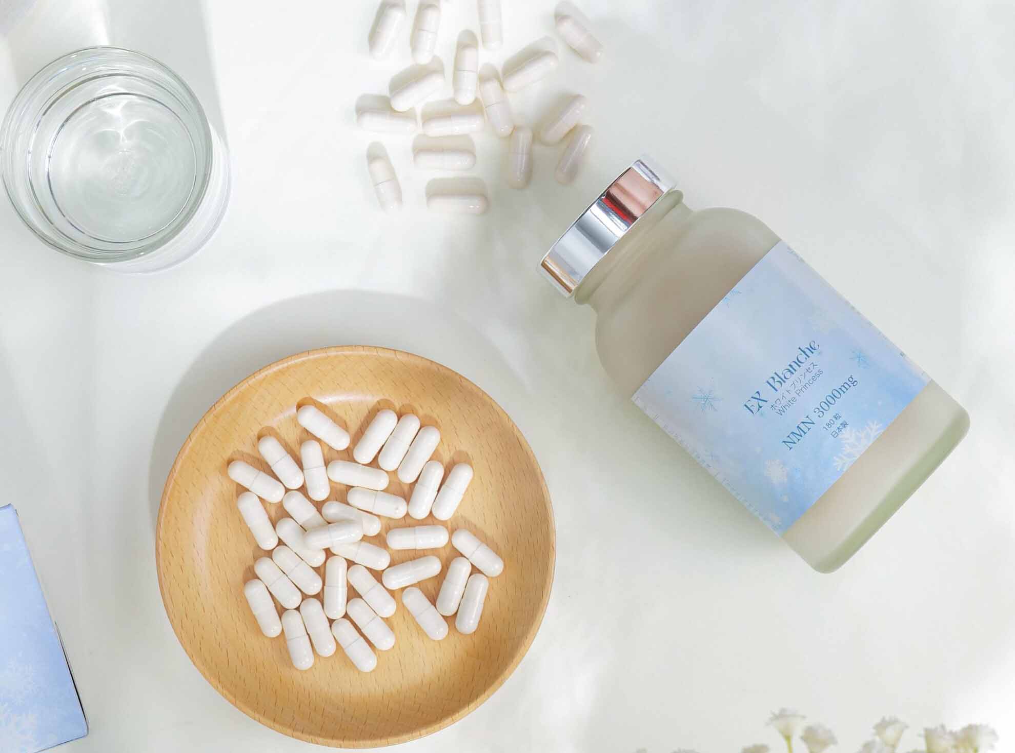 trắng da EX Blanche White Princess NMN 3000mg